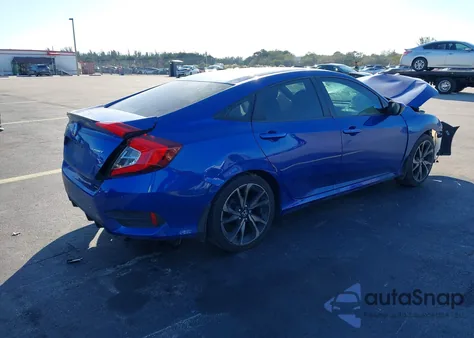 2021 Honda Civic Sport из США, поврежденный, VIN 2HGFC2F82MH502909